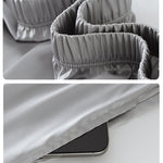 Men's Ice Silk Cooling Lightweight & Airy Ultra-Soft Smooth Lounge & Sleepwear