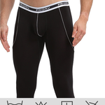Men's Thermal Pants Bamboo Fiber Casual Thermal Pants