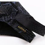 2-pack Men's Snake Print Hollow Briefs