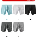 2 Pack Men's Mesh Transparent Sports Fitness Loose Boxer Briefs