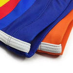 Men's Rainbow Striped Swimming Trunks