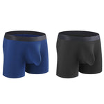 Men's Separate Big Pouch Long Boxer Briefs