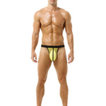 3 Pack Men's Mesh Breathable Supportive Pouch Lightweight Thongs