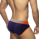 2 Pack Men's U-Pouch Mesh Low-Rise Briefs