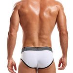 Men’s Spliced Color Pouch Briefs