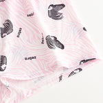 4-Pack Men's Trendy Print Ice Silk Mid-Rise Trunks