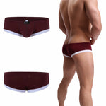 2 Pack Men's Ultra-Soft Modal Breathable Seamless Comfort Low-Rise Trunks