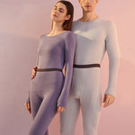 Men's Odor-Resistant Heat-Generating Fleece-Lined Base Layer Thermal Sets