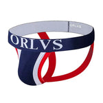 3 Pack Men's U-Pouch Striped Sexy Jockstraps