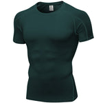 Men's Full Coverage Mesh Panel Quick-Dry Fabric Odor-Control Tops & Tights