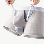Men's Premium Soft Cotton Pouch Comfort & Breathability Lift System Trunks