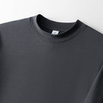 Men's Long-Sleeve Round Neck T-Shirt, Loose and Skin-Friendly Base Layer