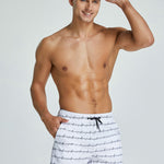 Men's Vibrant Graphic Odor-Control Comfy Waistband Casual Board Shorts
