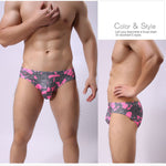 2 Pack Men's Camo Print U-Pouch Briefs