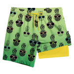 Men's Lightweight & Airy Quarter-Length Swim & Walk Quick-Dry Loose Fit Board Shorts