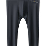 Men's Ice Silk Mesh Mid-Rise Quick-Dry for Sports & Casual Activewear Tights