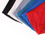 2 Pack Men's 3D Pouch Low-Rise Slim-Fit Trunks