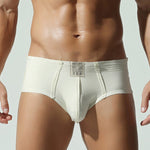 Men's Premium Fabric Comfy Waistband Stay-Put Fit Sporty Cut Solid Color Trunks