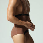 Men's Seamless Comfort Quick-Dry Sporty Cut Anti-Chafing Activewear Tops