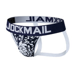 2 Pack Men's Premium Soft Cotton Sporty Cut Daily Stretch Firm Support Briefs & Jockstrap