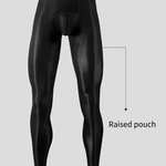 Men's Lightweight Semi-See-Through Sports Pants with Spacious Pouch
