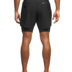 Men's Outdoor Sport Quick-Dry Breathable Double-Layer Activewear Shorts