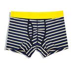 2 Pack European Luxury Brand Personalized Striped Men's Underwear