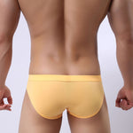 2 Pack Men's Ultra-Thin Ice Silk Briefs