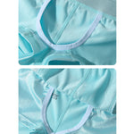 Men's Metallic Glossy Big Pouch Boxer with Fly