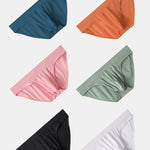 3 Pack Men's Sexy Threaded U-Shaped Briefs
