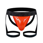 Men's Second-Skin Feel Adjustable Skin-Friendly Chafe-Free Design Shoulder Strap & Jockstrap