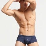 Men’s Breathable Trunks with Button Fly
