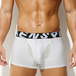 2 Pack Men's Supportive Separate Pouch Sexy & Anti-Moisture Trunks