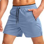 Men's Zipper Pockets & Quick-Dry Movement-Friendly Activewear Shorts