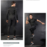 Body-Tight Running Fitness Pants for Men