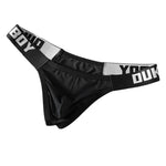 3 Pack Men's Comfy Wide Waistband Breathable Durable Stretch Thongs