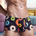 2 Pack Men's Cotton Casual Trunks Underwear