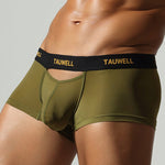 2 Pack Men's Soft Touch Mid-Rise Cooling Minimalist Design Trunks
