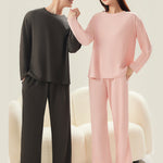 Men's Seamless Comfort Snug-Fit Second-Skin Solid Color Lounge & Sleepwear
