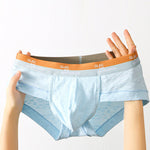 3 Pack Men's Baby Cotton High-Stretch Skin-Friendly Breathable Briefs