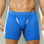 2 Pack Men's Sporty Cut Anti-Chafing Breathable Stretch Fit Midway Briefs