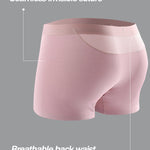 2 Pack Men’s Breathable Seamless Modal Trunks