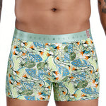3 Pack Men's Mid-Rise Stay-Put Fit Skin-Friendly Breathable Briefs & Trunks