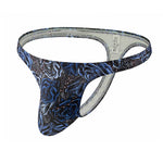 6 Pack Men's Bold Prints Stretch Fit Quick-Dry Sexy Thongs