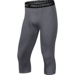 3 Pack Men's Multi-Sport Workout Ready Close-Fitting Comfort Activewear Tights