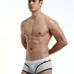 2 Pack Men's Odor-Control Breathable Mesh with U-Pouch Design Trunks