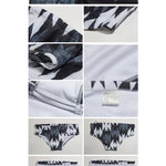 Men's Full-Coverage Second-Skin Feel Beach Vibes Swim Briefs