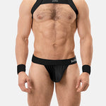 Men's Sporty Cut Anti-Chafing Stretch Fit Shoulder Strap & Underwear