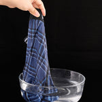 2 Pack Men's Grid Print Breathable Antibacterial Soft Cotton Trunks
