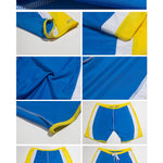 Men's Full Coverage Sporty Cut Anti-Chafing Swim Shorts & Trunks